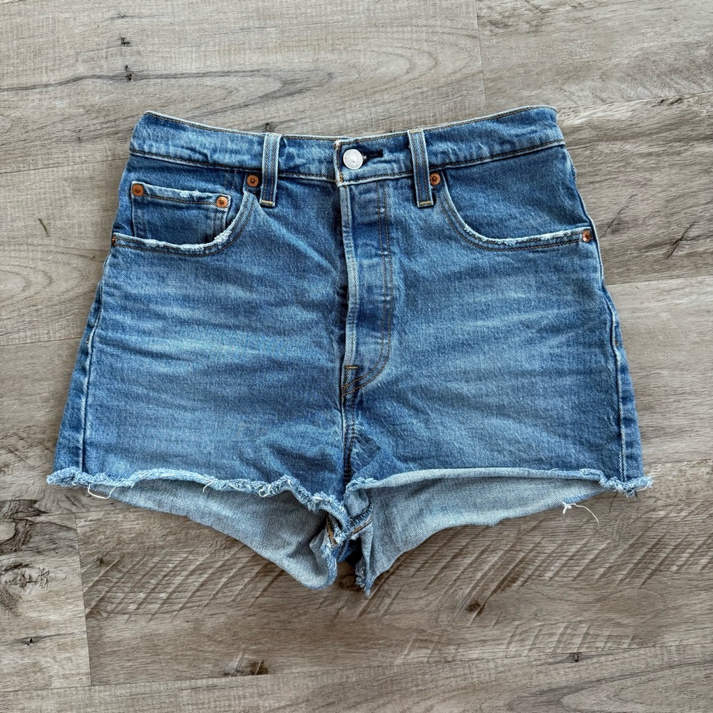 Levi's Classic Blue Jean Shorts